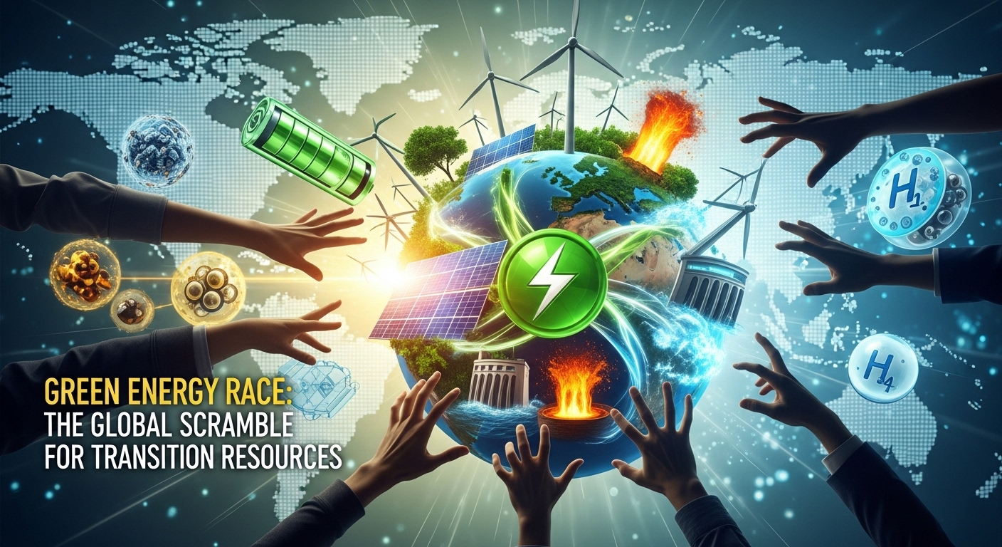 Kompetisi Energi Hijau: Perebutan Sumber Daya Transisi Energi Global
