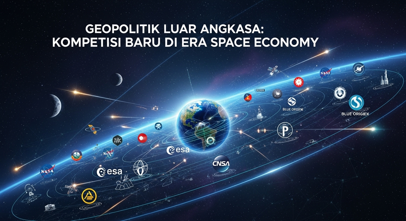 Geopolitik Luar Angkasa: Kompetisi Baru di Era Space Economy
